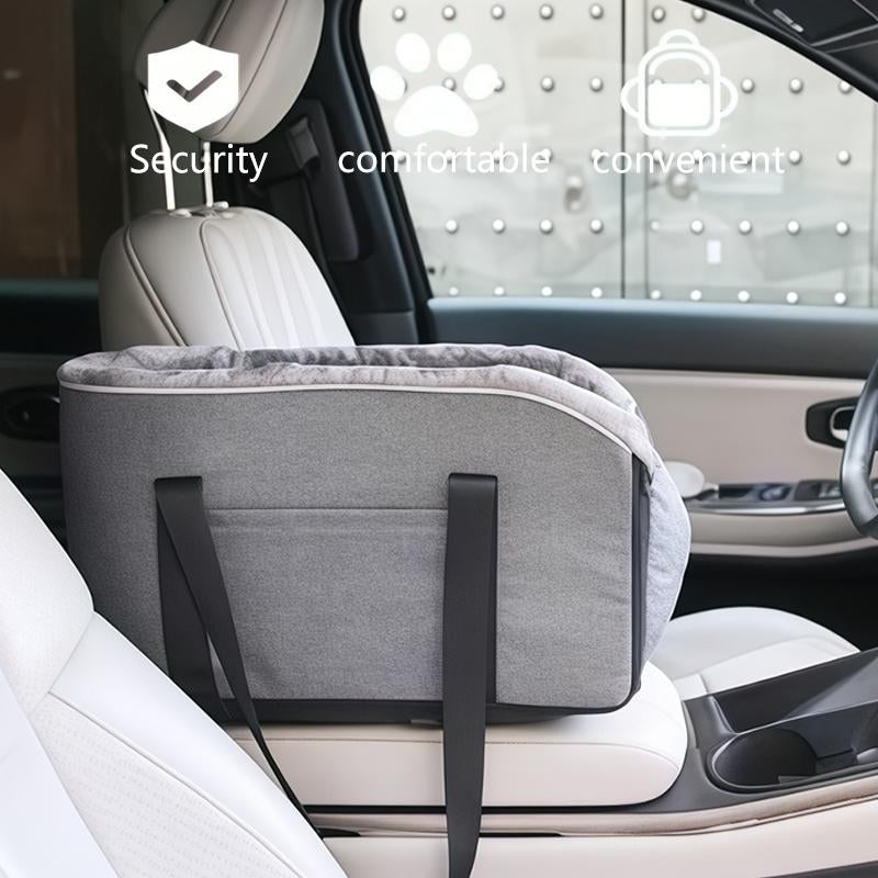 Pet Car Carrier Bag, Portable Travel Nest for Cats and Dogs, Fixable and Safe Pet Bag Edit Share