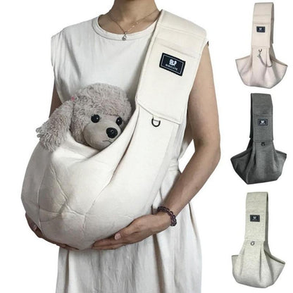 Fashion Pet Dog Puppy Kitten Carrier Outdoor Travel Handbag Canvas Single Shoulder Cat Bag Sling Comfort Tote Bag Breathable