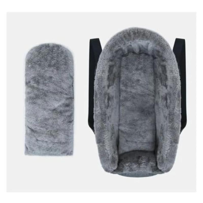 Portable Pet Car Seat for Small Dogs and Cats - Travel Safety Carrier with Central Control, Transport Bed, and Protection