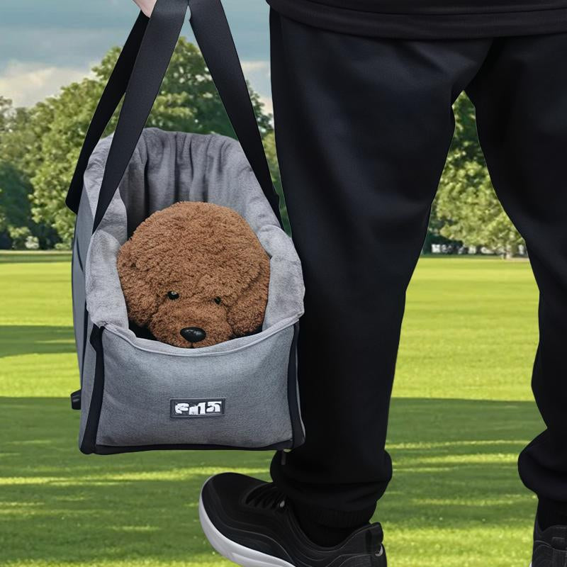 Pet Car Carrier Bag, Portable Travel Nest for Cats and Dogs, Fixable and Safe Pet Bag Edit Share