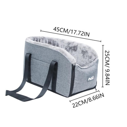 Pet Car Carrier Bag, Portable Travel Nest for Cats and Dogs, Fixable and Safe Pet Bag Edit Share