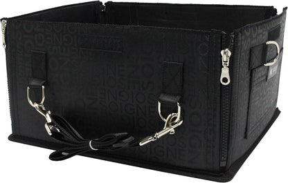 ® Pet Dog Cat Seat Booster Car Carrier Bag Pet Travel Messenger Tote Soft Kennel 12235